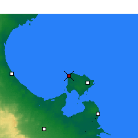 Nächste Vorhersageorte - Djerba - Karte
