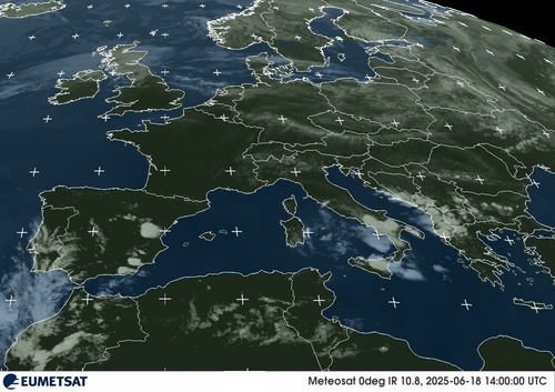 Satellitenbild Frankreich!